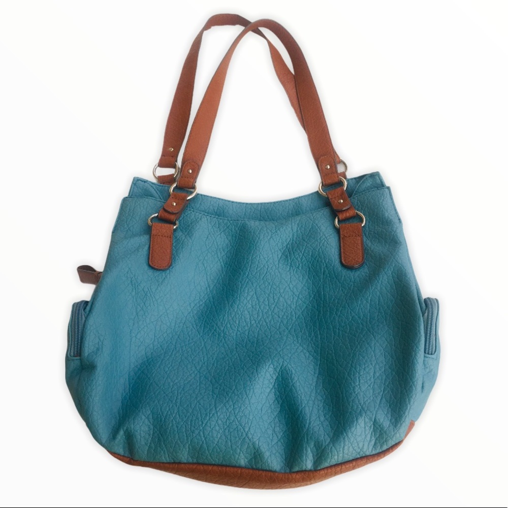 Rosetti green / brown handbag - Picture 4 of 16